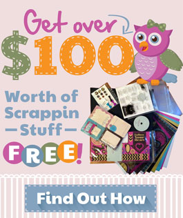 Get $100 in FREE Scrappin Stuff!