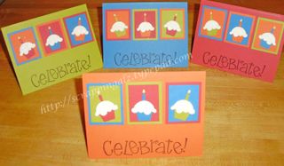 Celebrate Birthday Cricut Card